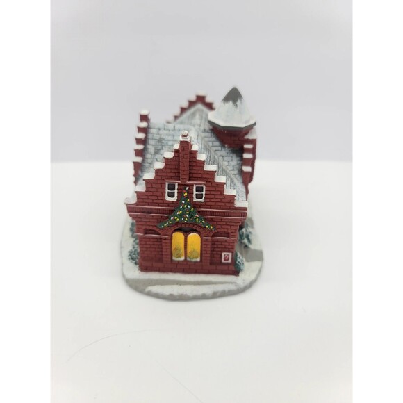 Norman Rockwell's Main Street houses "The Town Offices" Figurine Village 1989 - Picture 3 of 5